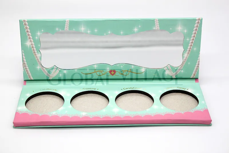 Cosmetic Packaging Magnetic Eyeshadow Palette