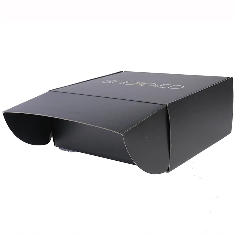 Custom Brand Logo Printed Brown Foldable Portable Kraft Paper Mens Shoe Box