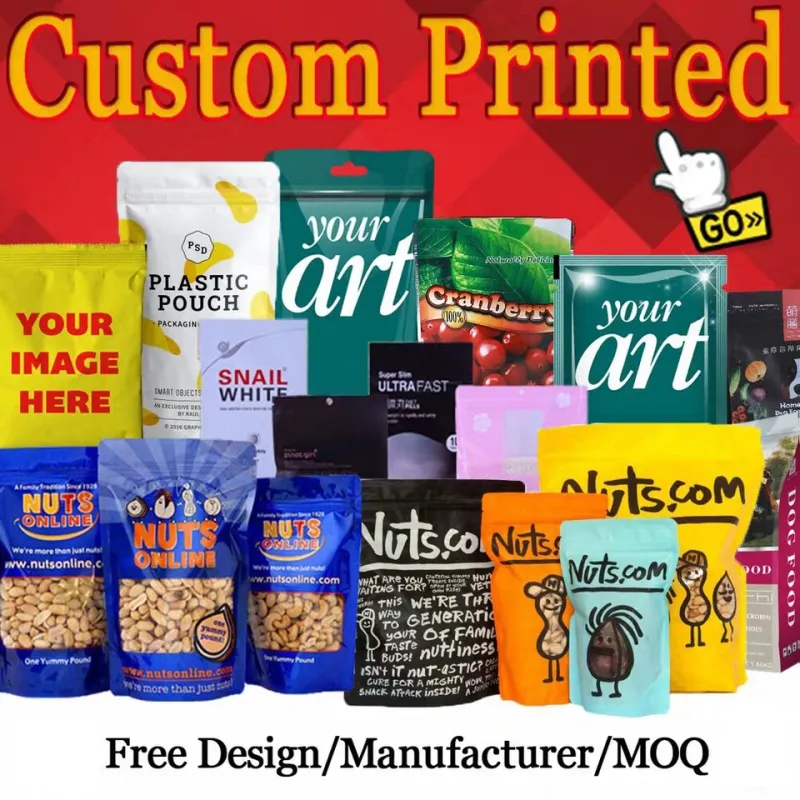 Custom Food Grade Plastic Popsicle Packaging Ice Cream Bar Packaging Bag