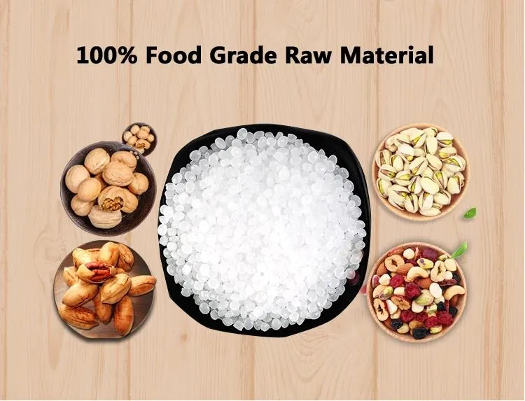 Custom Printing Food Stand-up Package Pouch Bag with Clear Bottom Gusset