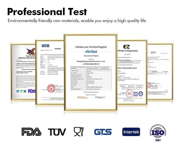 Customizable 16 Oz High Borosilicate Glass Water Bottle Transparent Round Glass Beverage Bottle with BPA Free Cap