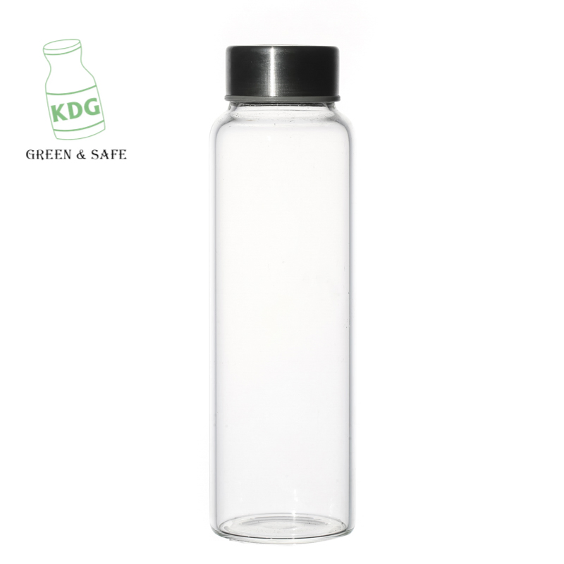 Customizable 300ml 400ml 500ml 550ml 600ml 750ml 1000ml Factory Direct Sale High Borosilicate Glass Water Bottle