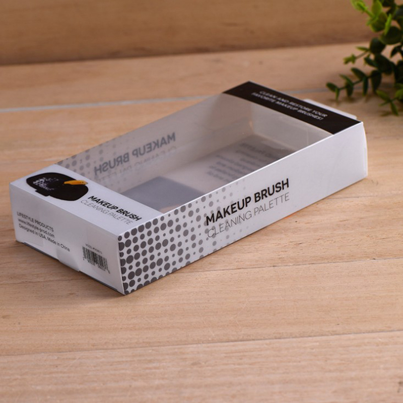 Customize Clear Plastic Soft Crease Box Packaging