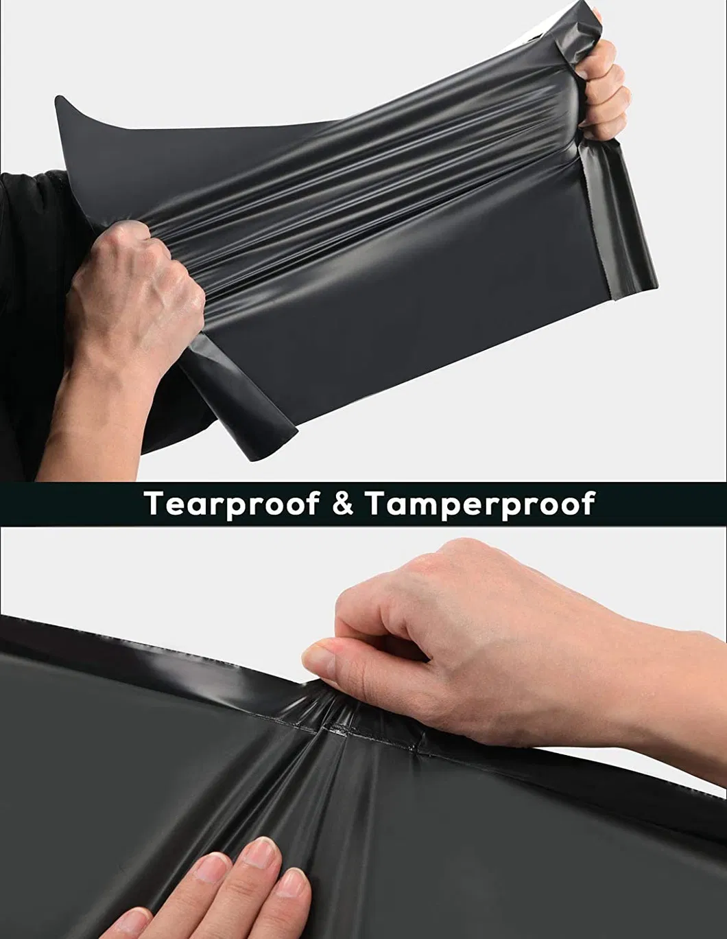 Customized 100 Compostable Large Courier Bag Adhesive Plastic Bag for Mail Packing