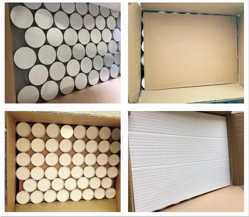 Customized Portable Aluminum Jar Container Gift Box Storage Box Coffee Tea Tin