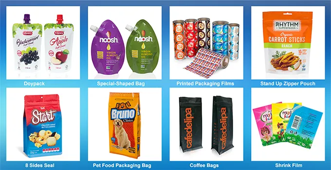 Customized Printing Packing for Tomato Sauce Laminating Film Plastic Film