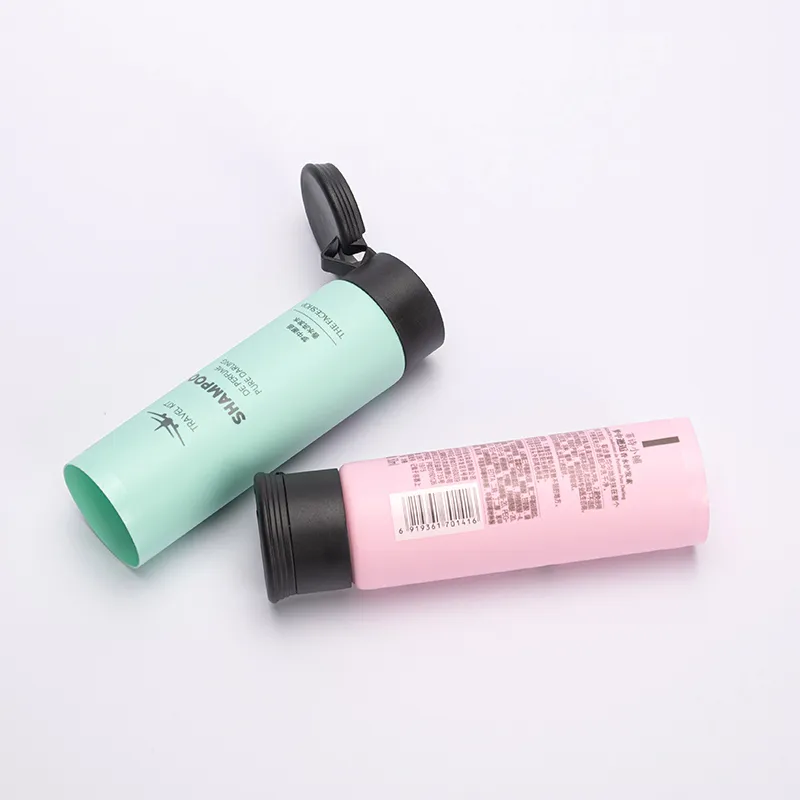 D35 Cosmetic Tube with Ribble Flip Top Cap for Hand Cream, Face Wash Skin Packaging