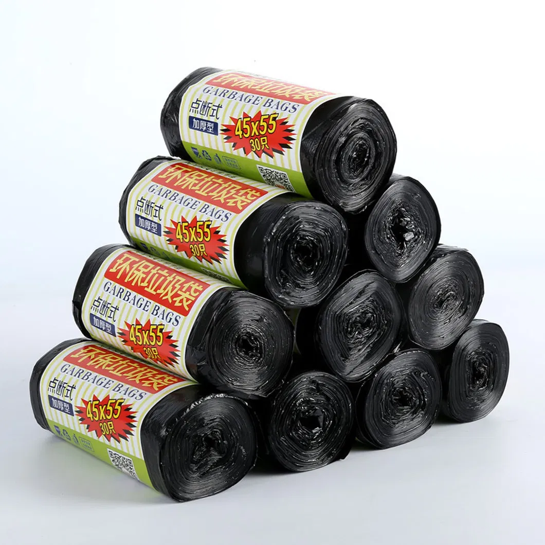 Disposable Plastic Eco-Friendly Garbage Bag on Roll