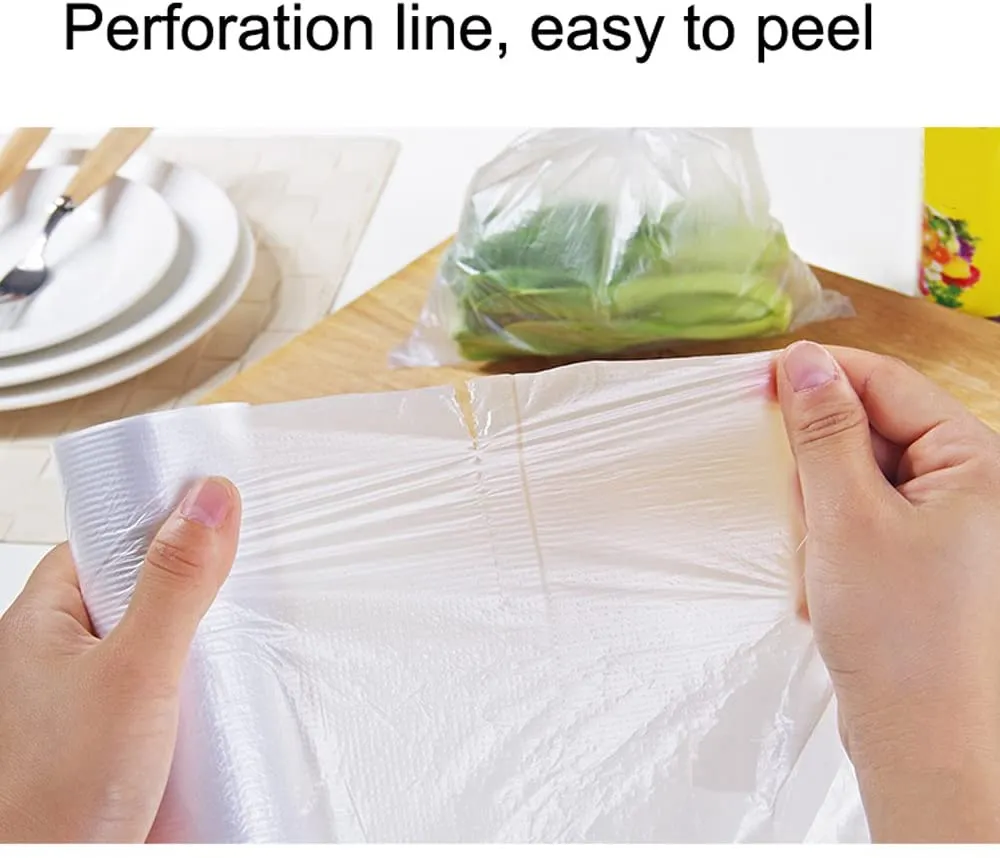 Ecofriendly Food Cling Wrap Film Kitchen Food Grade Fruit Cling Wrap Storage Bags