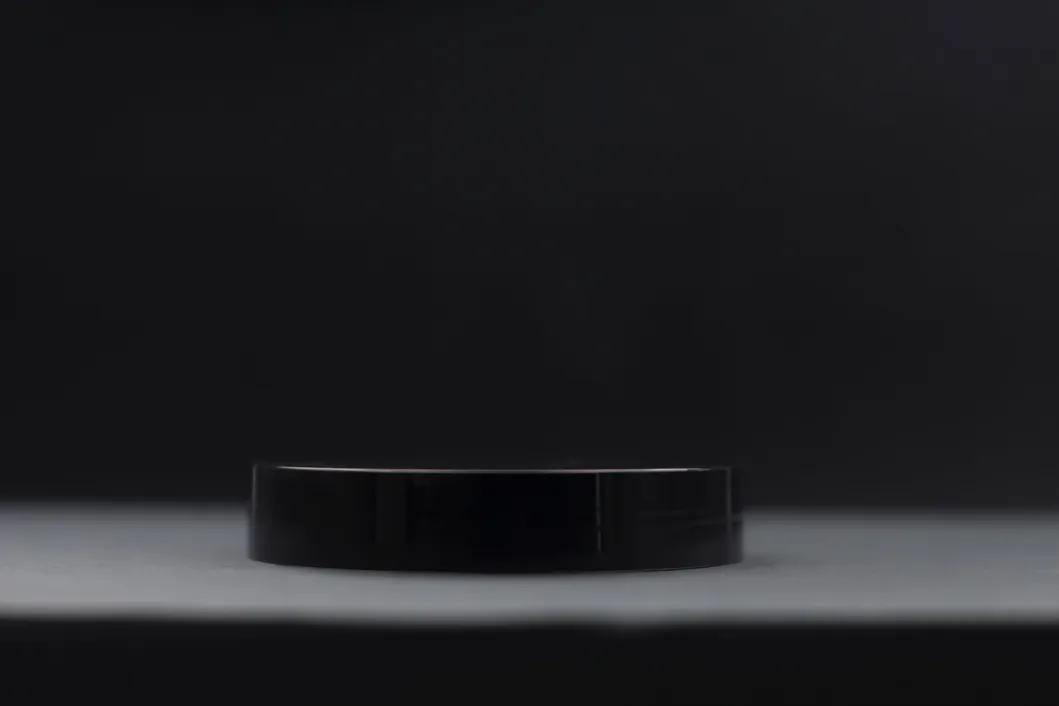 Electroplate PP Cosmetic Packaging Cream Jar Plastic Screw Cap