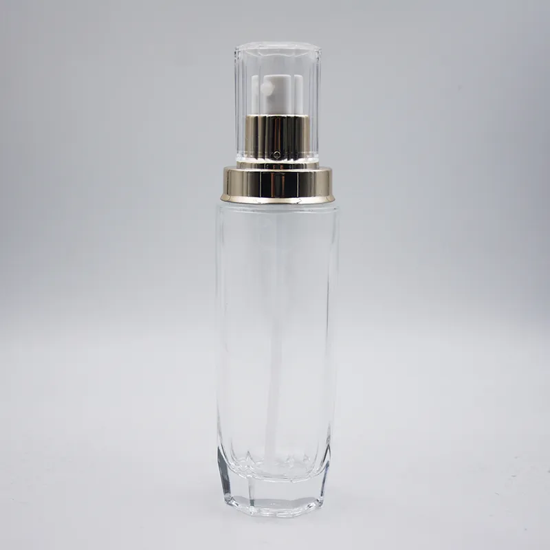 Empty Glass Eye Cream Jar, Glass Facial Cream Jar, Glass Lotion Bottle, Cream Bottle