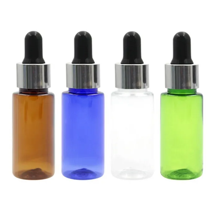 Essential Oil Glass Dropper Bottle Serum 1oz 2oz 30ml Blue Amber Glass Boston Tincture Dropper Bottles Essential Oil Bottle