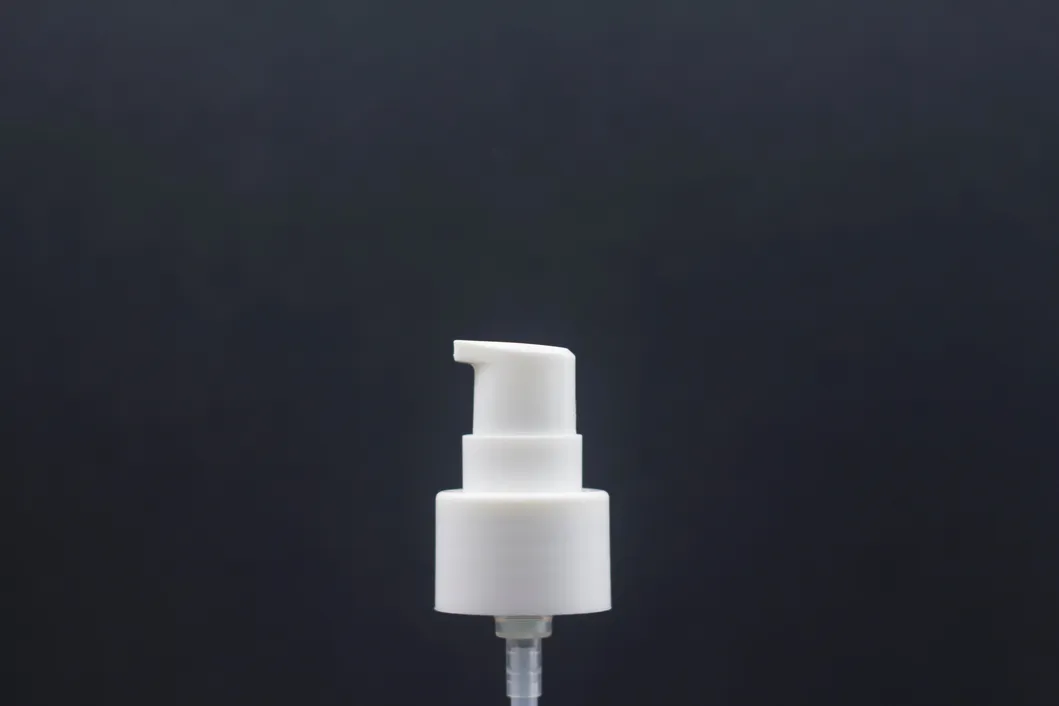 External Spring Plastic Cap Cosmetic Packaging PP Lotion Pump