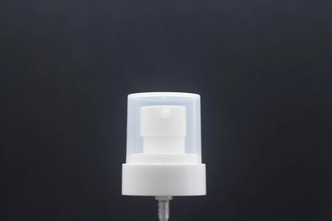 External Spring Plastic Cap Cosmetic Packaging PP Lotion Pump