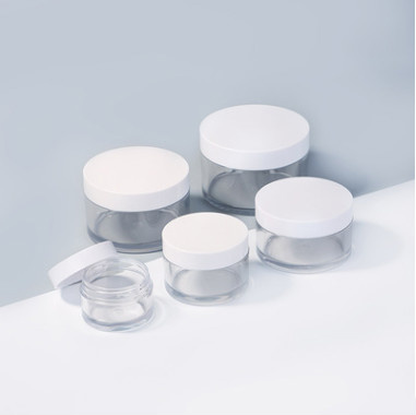 Factory Price 30 50 100 150 200ml Wide- Mouthed Bottle Pet Plastic Jar for Face Cream Nail Dipping Powder