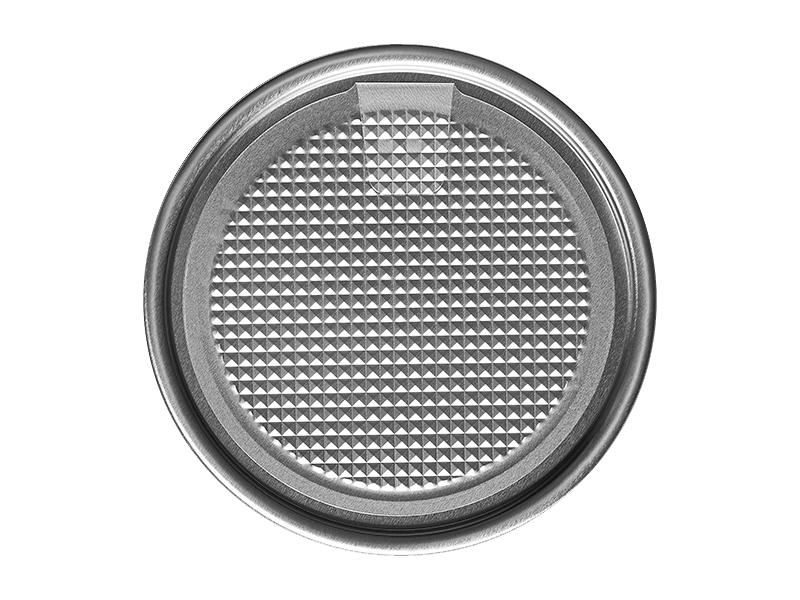 Food Can Cover 502 # 126mm Aluminium Peel off End