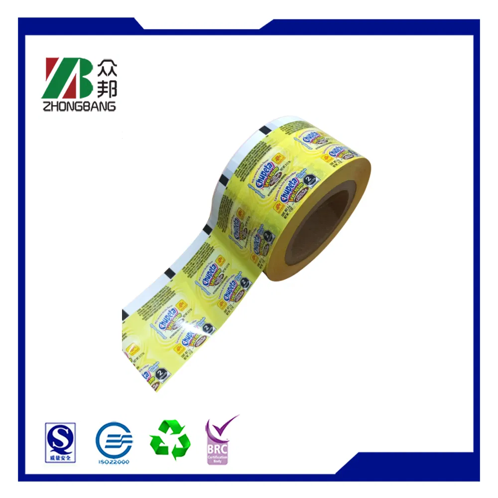 Food Packaging Film Composite Laminated Plastic Bag for Energy Bars