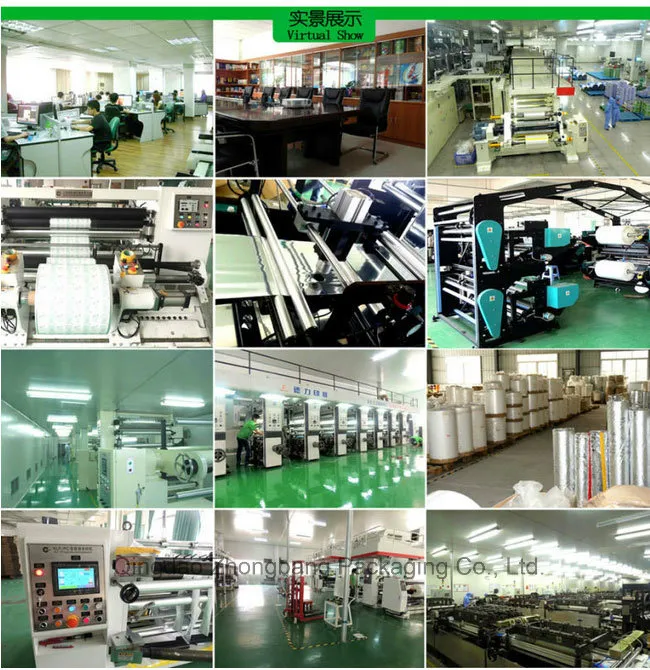 Food Packaging Film Composite Laminated Plastic Bag for Energy Bars