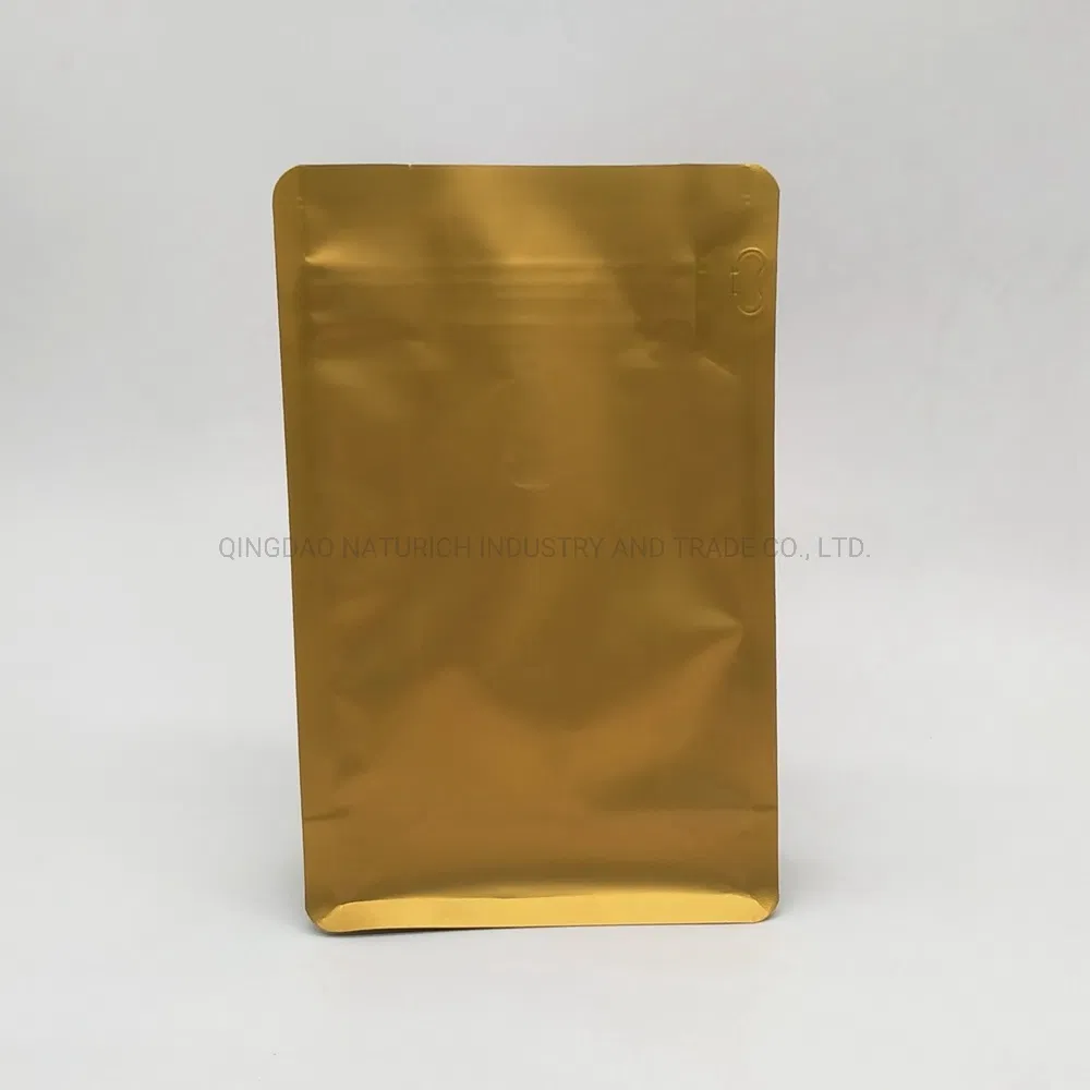 Golden PLA Corn Starch Coffee Bag 454G 1lb PLA Coffee Bag with Valve