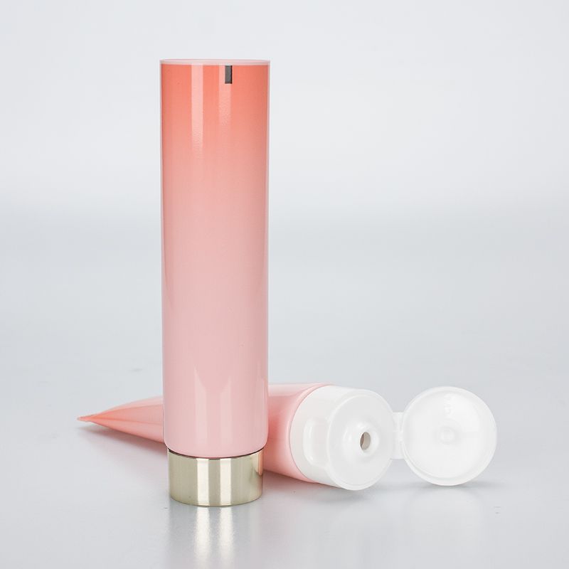 Gradient Color with Colored Tube for Women`S Skin Care Packaging