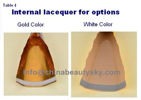 Hair Dye Cream Aluminium Collpasible Tubes for Cosmetic Cream
