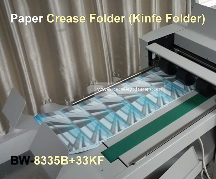 Half/Z/Letter/Offset/Double Half/Gate/ Crease Gate Fold Crease Perforate Slit Kiss-Cut Folding Machine Paper