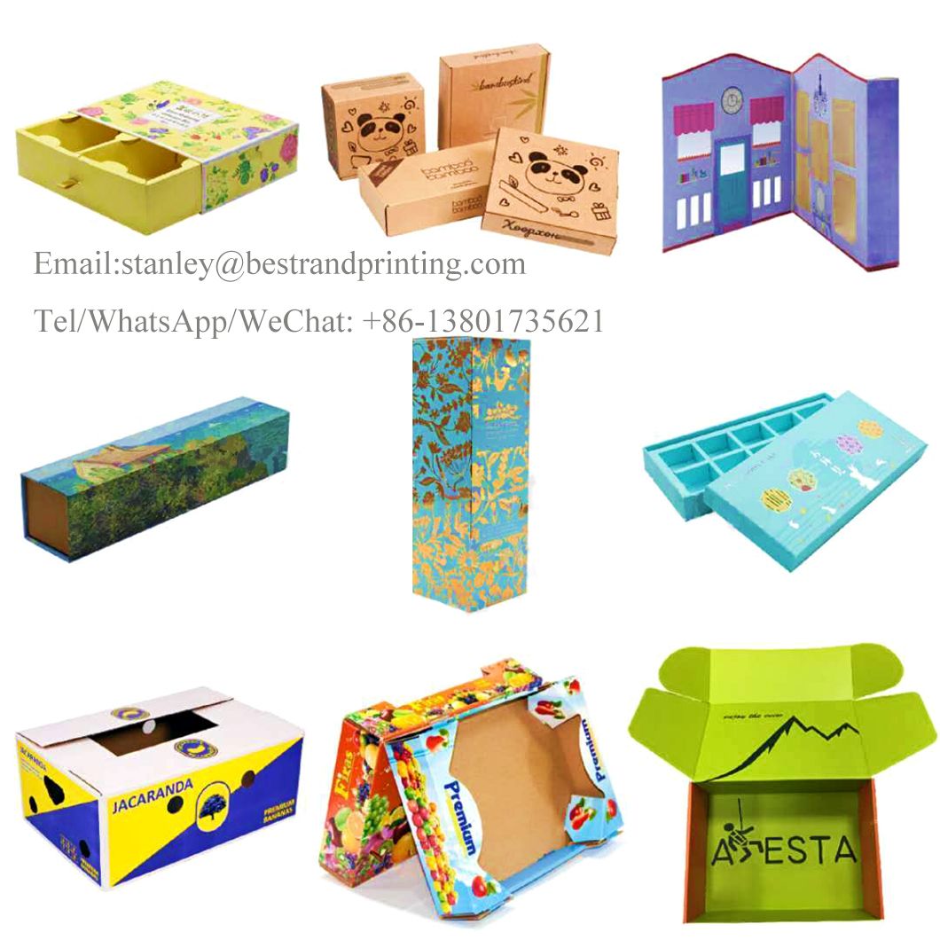 High Quality Cosmetics Box Paper Box with Custom Logo