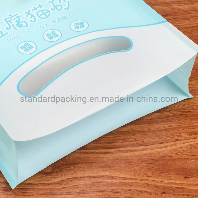 High Quality Plastic Bags for Crystal Cat Litter Sand Polyethylene Packaging