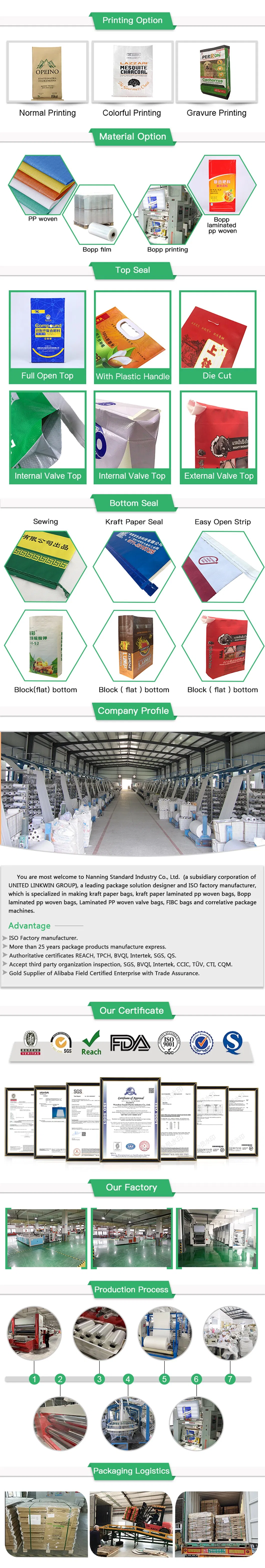 High Quality Plastic Bags for Crystal Cat Litter Sand Polyethylene Packaging