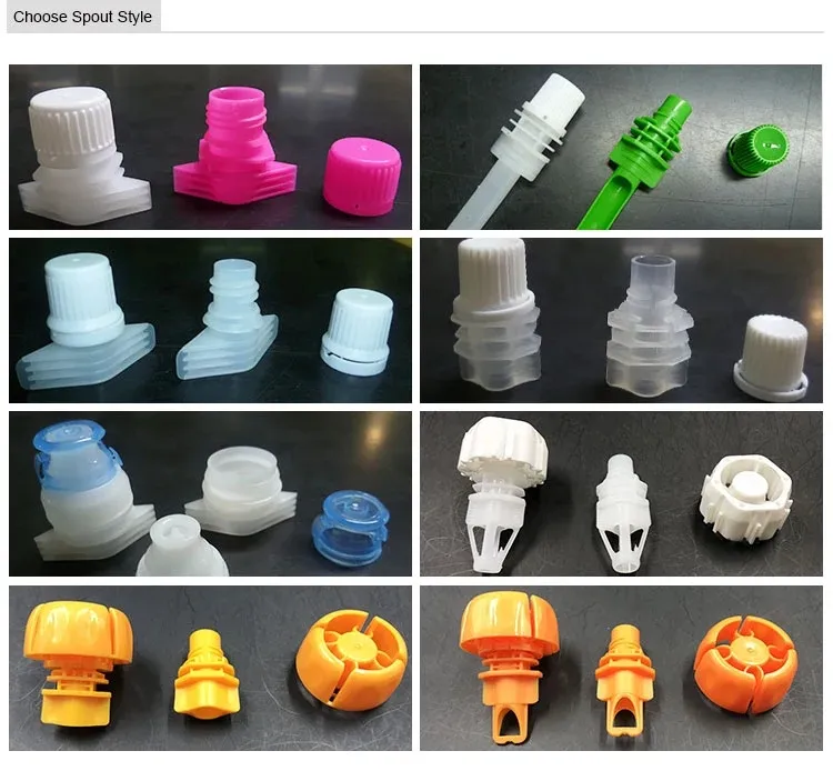 High Quality Plastic Spout Pouch Fruit Juice Drink Spouted Bag with Cap for Baby