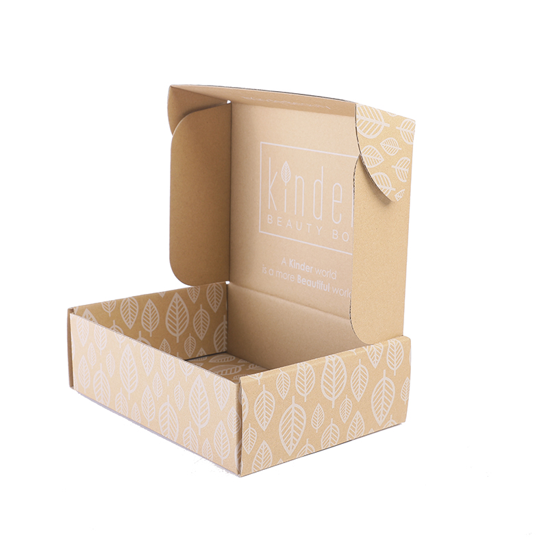 High Quality Recycled Brown Kraft Paper Corrugated Carton Shipping Packaging Box Custom Mailer Box