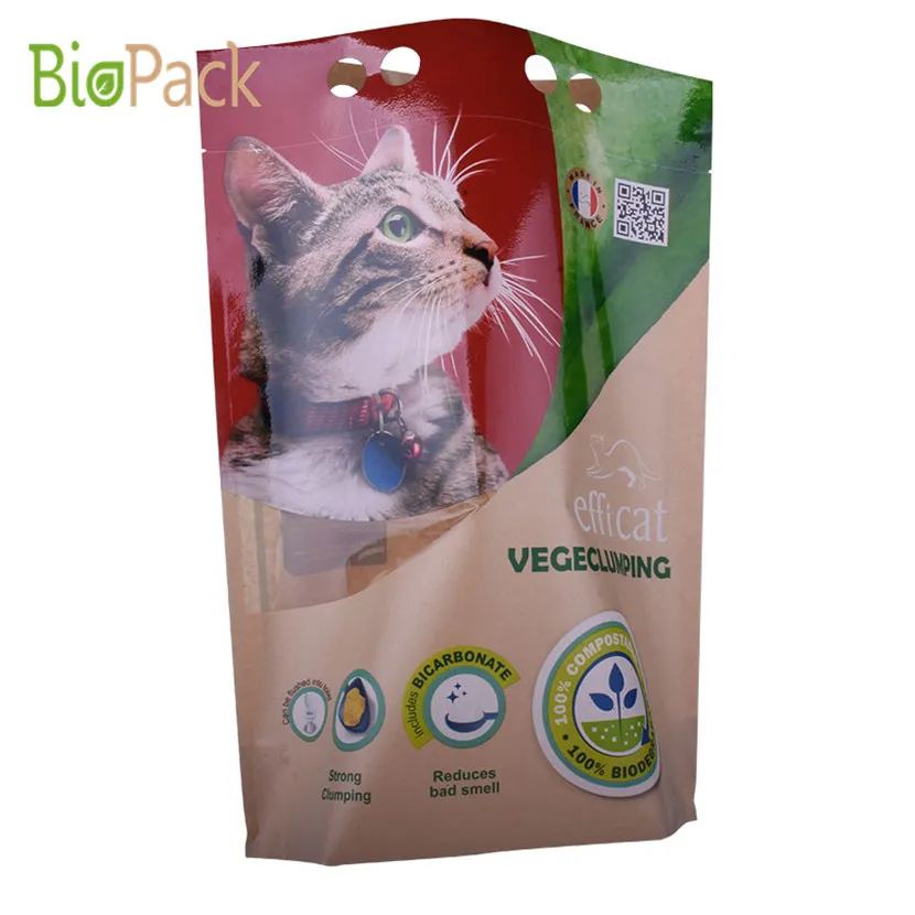 High Quality Wholesale  Pet Cat  Food Stand up Tear Notch  Bag