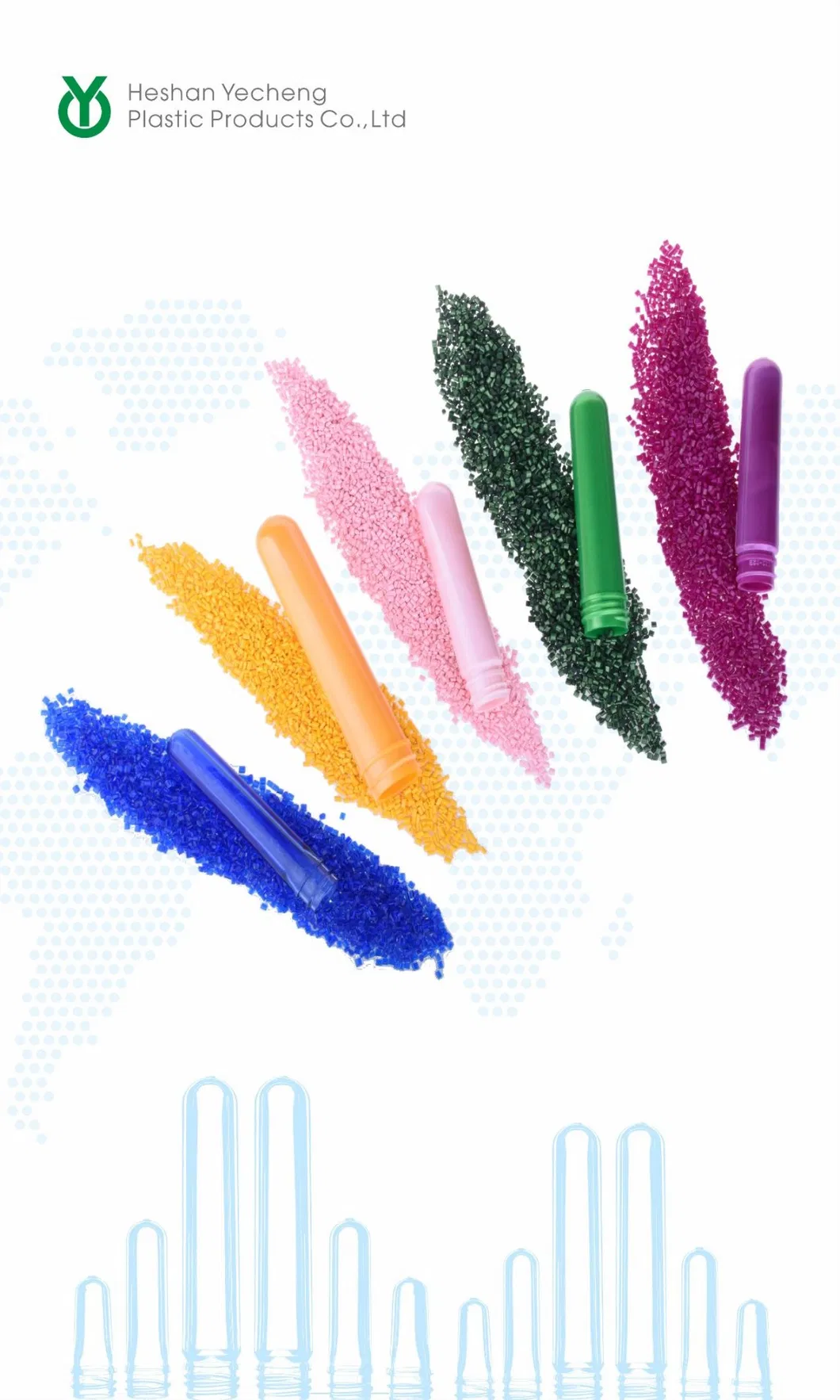 Hot Sale 24mm 25g Pet Preform for 250ml-300ml Cosmetic Bottle Perfume Bottle Plastic Bottles