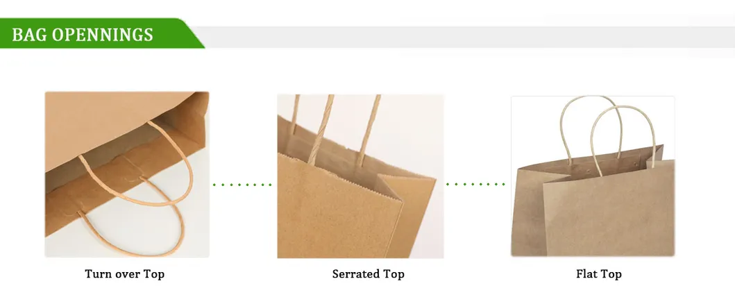 Hot Selling Customized Colored White Gift Bags Bulk