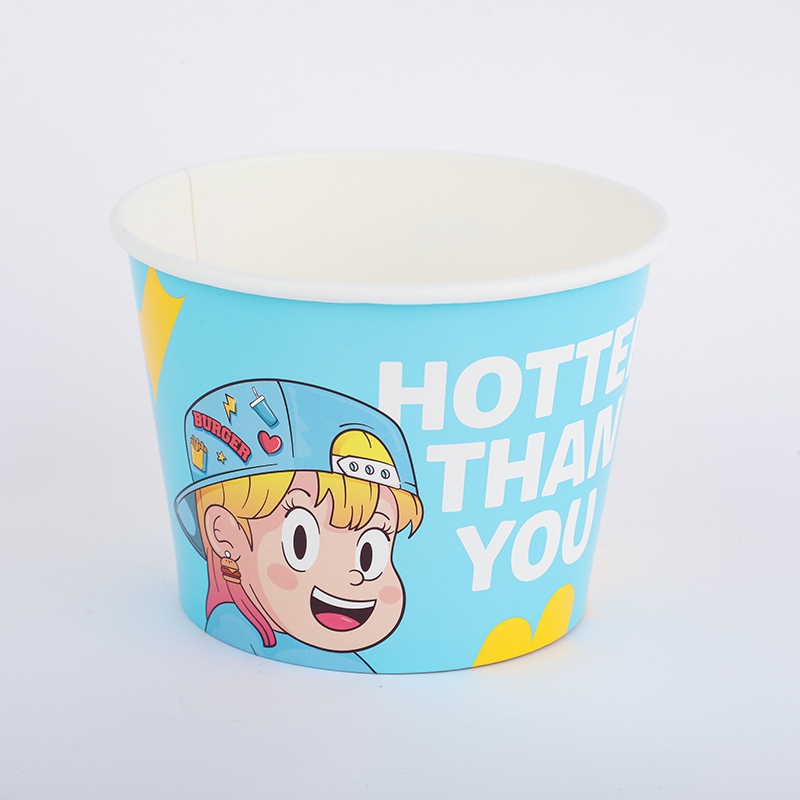 Double PE Coating Popcorn Bucket