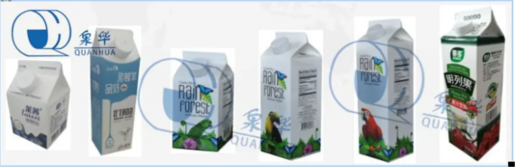 Juice/Milk/Cream/Wine/Water/Yoghurt Drinks/Whip Topping/Lactobacillus Beverage/Juice/Albumen/Yoghour/Catsup/Jam/Lavation/Fruit Vinegar Package Paper Carton