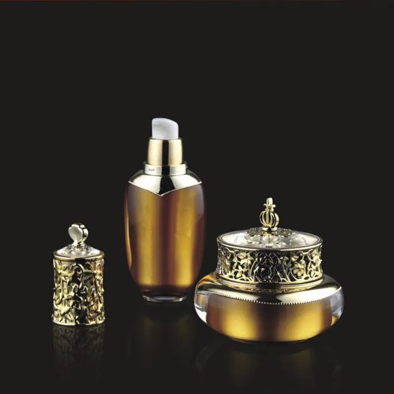 Luxury Empty Acrylic Cream Jar for Cosmetic Packaging