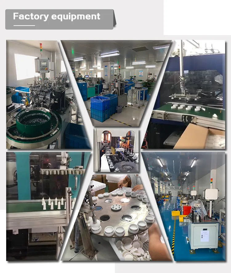 Make up Bottle Caps Silver Thread Aluminum Pilfer Proof Cap