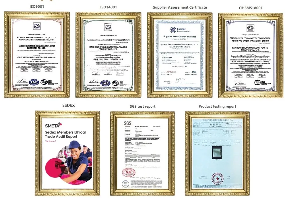 Muli-Color BOPP Laminated Bag for Seed, Rice, Flour