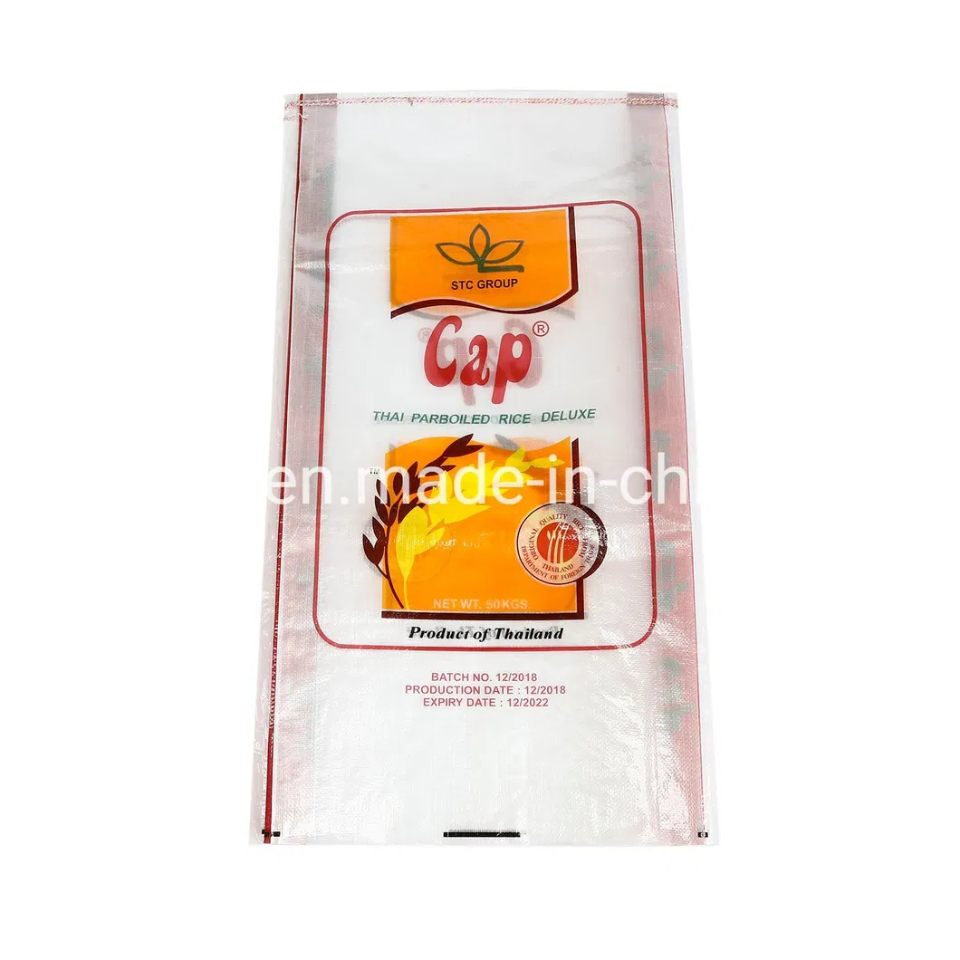 Muli-Color BOPP Laminated Bag for Seed, Rice, Flour