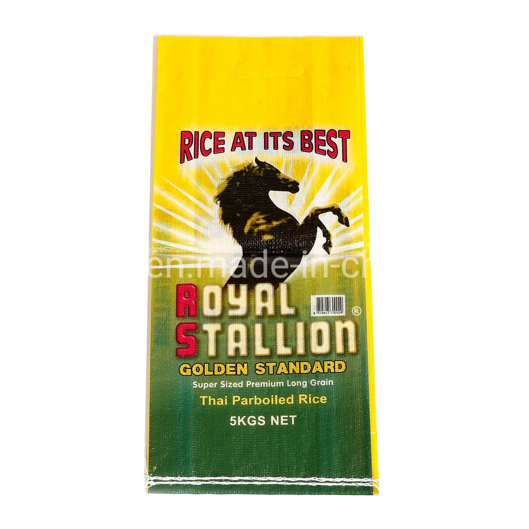 Muli-Color BOPP Laminated Bag for Seed, Rice, Flour