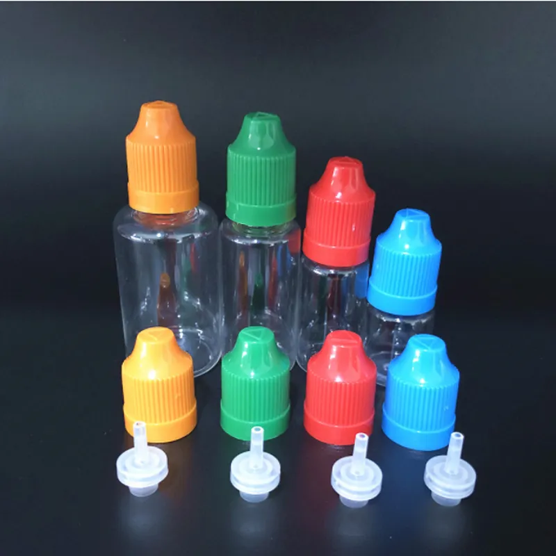 Pet Empty Squeezable Dropper Bottles Eye Liquid Dropper Smoke Oil Plastic Bottle