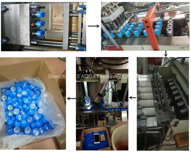 Plastic PE Made 5 Gallon Bottle Jar Bottle Cap