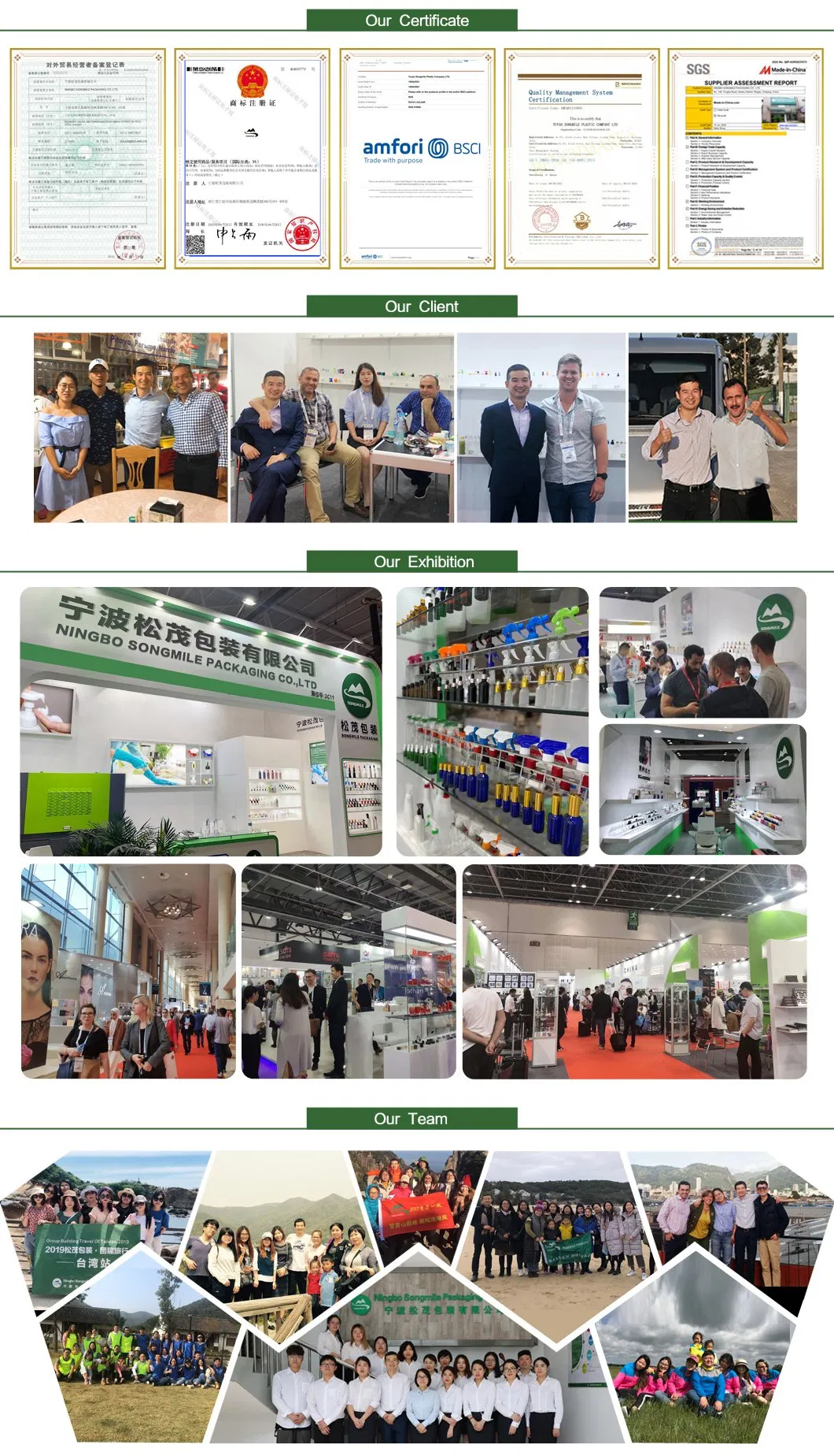 Plastic Round Shape Pet Lotion Bottle Cosmetic Spray Packaging