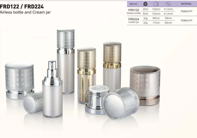 Round Pearl White Cosmetic Jar Face Cream 15ml Cosmetic Bottles for Eyes Cream