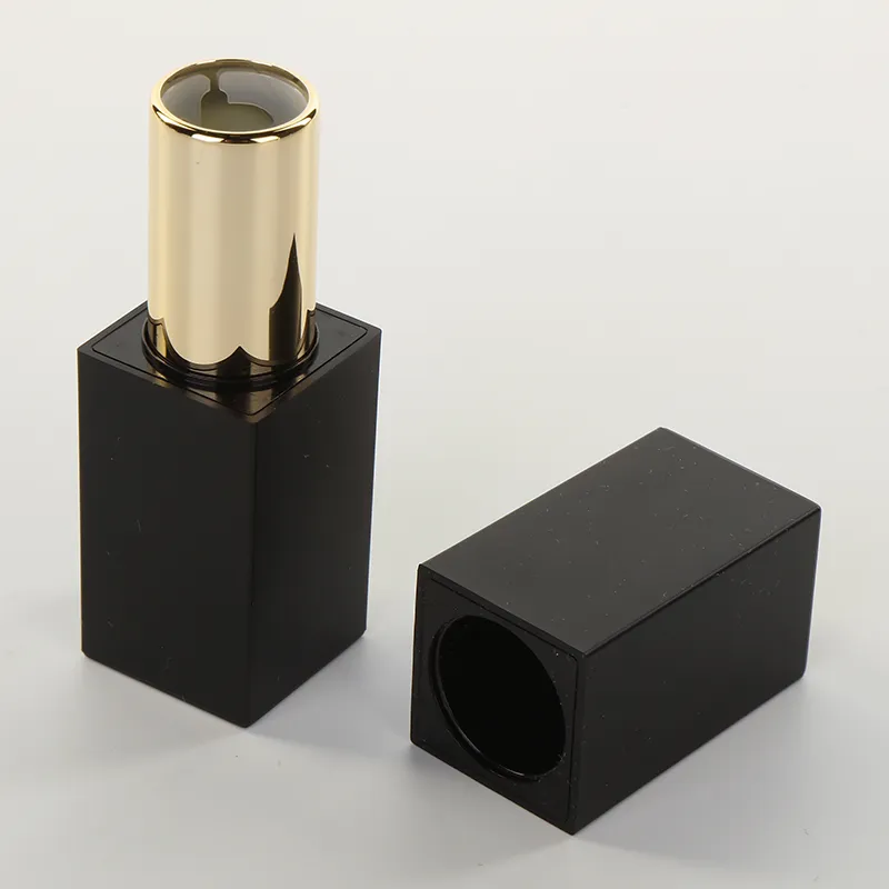 Round Shape Aluminum Packaging Tubes Cosmetic Premium Magnetic Custom Empty Lipstick Tubes