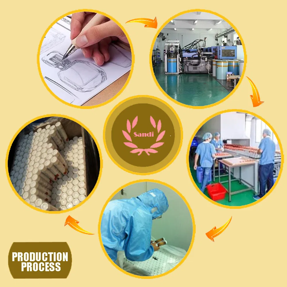 Squeezable Portable Cute Silicone Bottle Travel Set