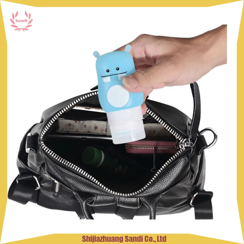 Squeezable Portable Cute Silicone Bottle Travel Set
