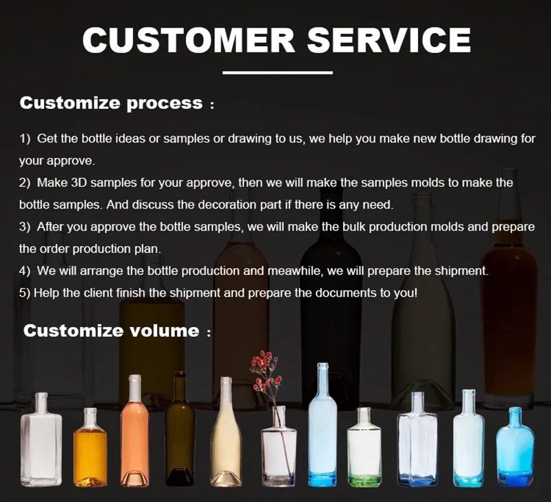 Super Clear Rectangle Shaped Liquor Tequila Vodka Alcoholic Drink Glass Bottles Wholesale