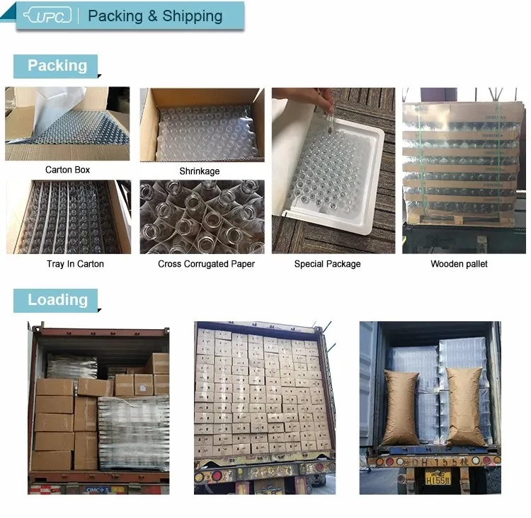 Upc Factory Supplier High Quality Large Big Mouth Juice 1000ml Glass Bottles